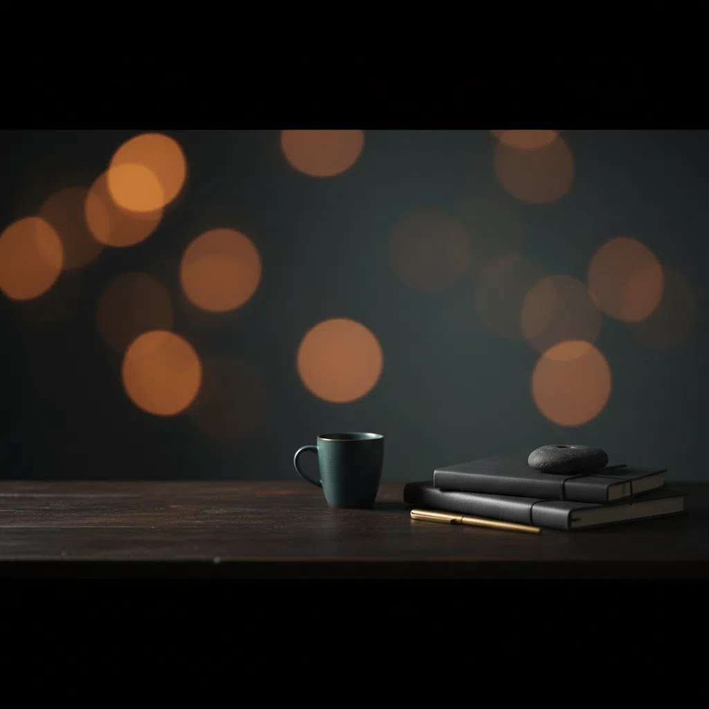 Mörk redaktionell studiomiljö - Cedar Wellness
